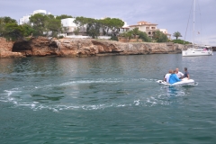 Kilwater kolisty w Porto Cristo.