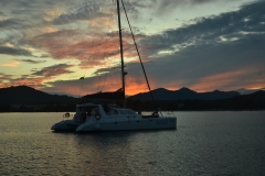 Kolejny piękny zachód słońca.