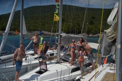 Chillout na trzy jachty.