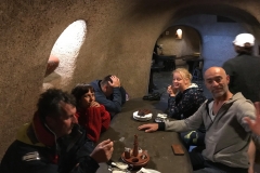 Restauracja w skale