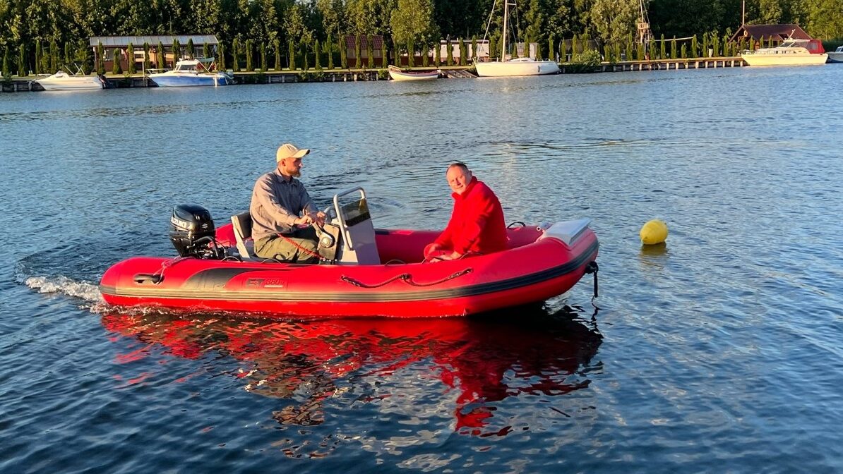 motorowodny na ribie